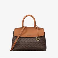 MICHAEL KORS LANDRY 印花拼皮 女士单肩包