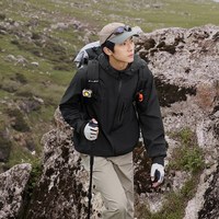 361° 雨屏系列 愈山甲 男女同款防风防水冲锋衣632533601