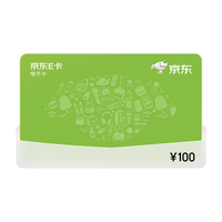 京东E卡经典卡100元（电子卡）卡/购物卡/提货卡 端午//商务/采购必备