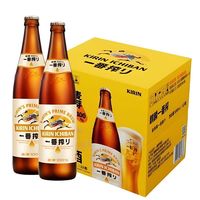 麒麟 一番榨啤酒 600mL*12瓶/箱
