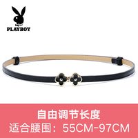 PLAYBOY 女士腰带 PDB0244-0 1cm