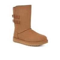 限尺码：UGG 秋冬男女同款平底经典短靴雪地靴1166750栗色