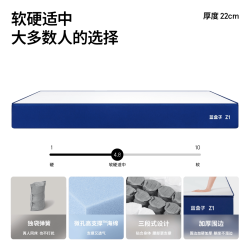蓝盒子 Z1 记忆棉弹簧床垫