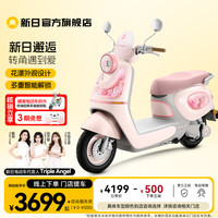 新日 门店自提新款电动摩托车智能电动车长续航电摩通勤代步电瓶车邂逅 到店选颜色 60V22Ah