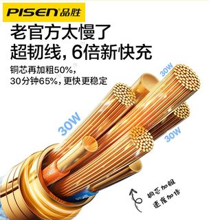品胜 PD20W快充 苹果数据线