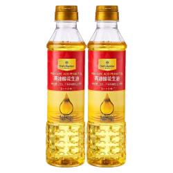 1号会员店 高油酸花生油 400ml*2 油酸含量＞75% 充氮锁鲜