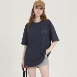 Dickies 罗马丝光棉 男女情侣款短袖T恤