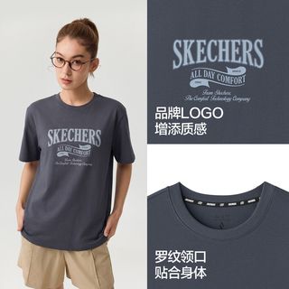 斯凯奇 L226U073 吸湿速干 儿童运动T恤