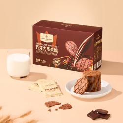 1号会员店 巧克力华夫脆 420g