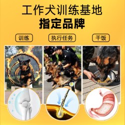 雷米高 澳宝警犬专用粮金毛泰迪狗粮中大型犬全价全期成犬粮500g