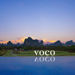桂林阳朔voco酒店2晚+双人顺德鸡煲1份+双人桑拿鱼1份+100元餐饮抵用券1张*1份+KTV嗨唱2小时1次+入住礼包