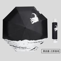 红叶の秀 全自动晴雨两用折叠伞 买一送一