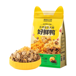 疯狂小狗 鸭肉梨五拼狗粮 1.25kg