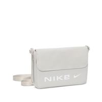 NIKE 女子单肩斜挎包翻盖磁扣闭合织物 FZ2516-014灰MISC