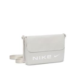 NIKE 女子单肩斜挎包翻盖磁扣闭合织物 FZ2516-014灰MISC
