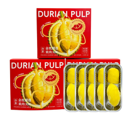 皇英嘉莱 泰国树熟金枕榴莲果肉 500g