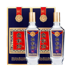 叙府 五粮浓香型白酒  52度 500mL*2瓶 双瓶装（老叙府80年代）