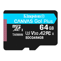 金士顿 microSD CANVAS GO Plus 64GB 存储卡