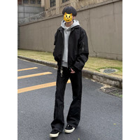 孜讯 男士飞行夹克外套 高街棒球服