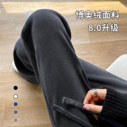 谷蝶 女小个子加绒阔腿裤 2026