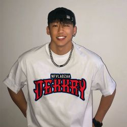 ins嘻哈 男士短袖T恤 潮牌设计感宽松百搭