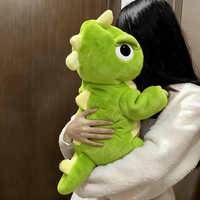 熊熊良铺 狗狗衣服可爱恐龙变身装泰迪比熊秋冬加绒四脚衣猫咪衣服保暖舒适