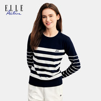 ELLE Active 女士圆领针织衫 秋冬新款