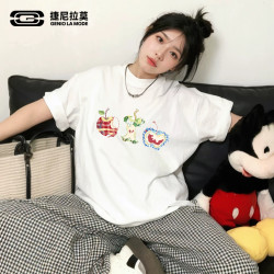 GENIOLAMODE 轻科技 男女款短袖T恤
