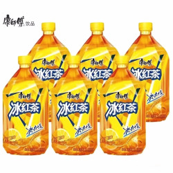康师傅 冰红茶 柠檬味 1L/500ml 整箱