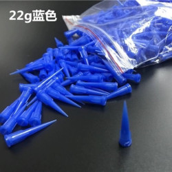 手机维修替换针胶水针头塑料针头蓝色针头玻璃针筒针头点胶机针头