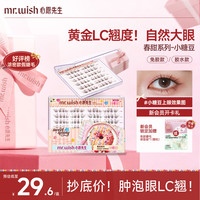 MR.WISH 百利甜心愿先生免胶假睫毛微斜飞自然不压眼QJ