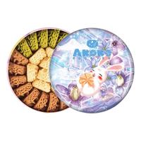 AKOKO 经典三味饼干组合装 3口味 230g(原味+咖啡+抹茶)
