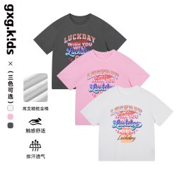 GXG 成人可穿 女童100%纯棉T恤