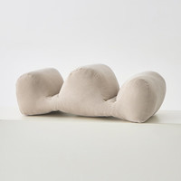 魅森 腿枕腿部曲张浅米咖58x25x17cm