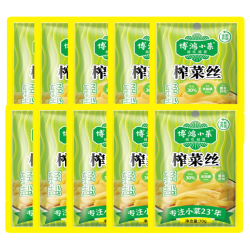 博鸿小菜 榨菜丝70g*5*2