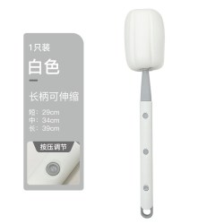 细节夫人 YB2024424-1 多功能三合一清洁刷 白色可调节杯刷1支