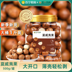 五个农民 夏威夷果500g罐装