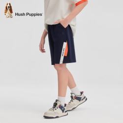 暇步士 2026春夏马术俱乐部针织五分短裤 藏蓝 170cm
