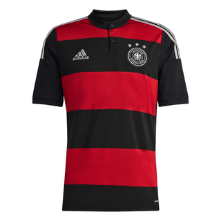 adidas 德国队2014复古足球休闲文化短袖球衣