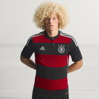 adidas 德国队2014复古足球休闲文化短袖球衣
