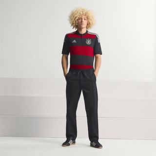 adidas 德国队2014复古足球休闲文化短袖球衣