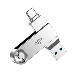爱国者 U353 USB 3.2 固态U盘 银色 128GB Type-C