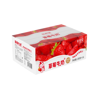 新希望 口味牛角包风味乳饮料 200ml*16袋