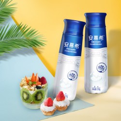 安慕希 高端畅饮 希腊风味酸奶 原味