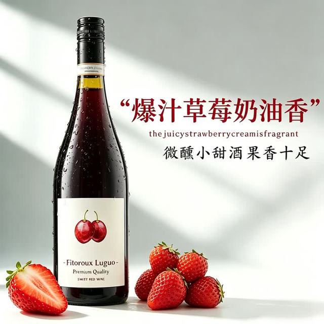 柏格伦 法国进口红酒12度原酒进口750ML*1瓶七夕礼物