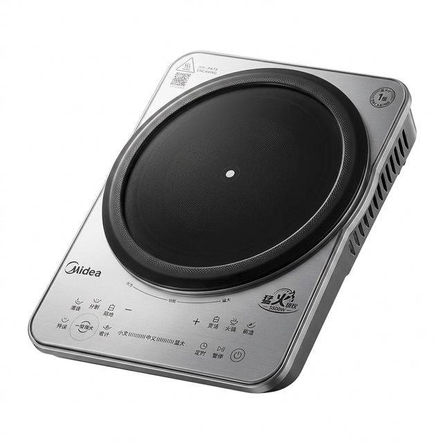 淘金币可用、新品发售：美的 MC-E35C03 电磁炉