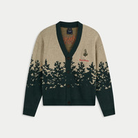 Abercrombie & Fitch 美式复古时尚长袖毛衣针织衫 男女同款