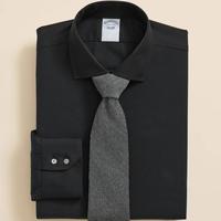 Brooks Brothers 布克兄弟 弹力Supima棉免烫人字纹衬衫