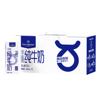 1号会员店 3.6g蛋白纯牛奶200ml*12盒 带提手礼盒装