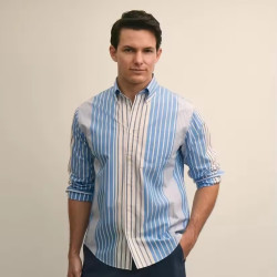 Brooks Brothers Friday Shirt 彩条府绸休闲衬衫